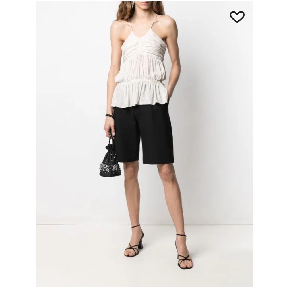 IRO Paris Surry Ruched Camisole Size 36 (US 4) - Picture 3 of 16